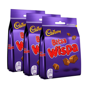 Cadbury Bitsa Wispa Milk Chocolate 3 Pack (109g per Pack)