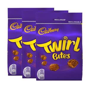 Cadbury Twirl Bites Milk Chocolate 3 Pack (109g per Pack)