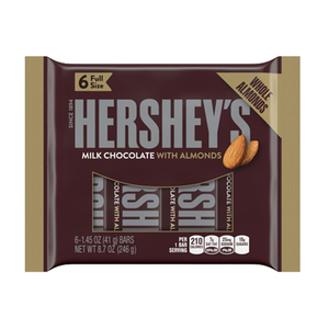Hershey's Milk Chocolate with Almonds Bar 6x41g
