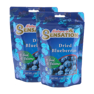 Nature's Sensation Dried Blueberries 2 Pack (170g per Pack)