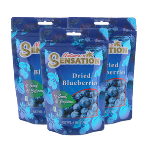 Nature's Sensation Dried Blueberries 3 Pack (170g per Pack)