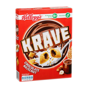 Kellogg's Krave Chocolate Hazelnut Cereal 1kg