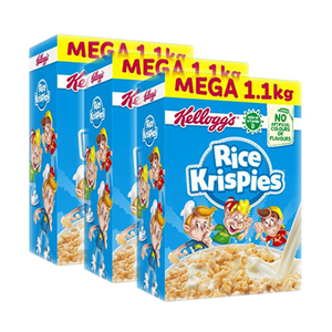 Kellogg's Rice Krispies Cereal 3 Pack (1.1kg per Box)