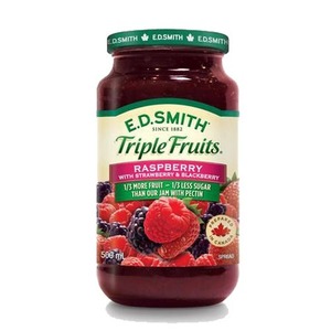 E.D. Smith Triple Fruits Raspberry with Strawberry & Blackberry 500ml