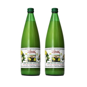 Italian Volcano Organic Lemon Juice 2 Pack (1L per pack)