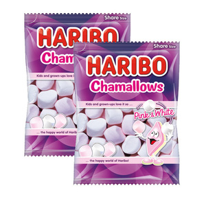 Haribo Chamallows Pink and White 2 Pack (140g per pack)