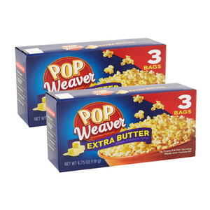 Pop Weaver Extra Butter 2 Pack (191g per pack)