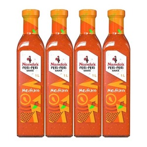 Nando's Medium PERi-PERi Sauce 4 Pack (1L per Bottle)
