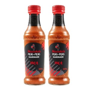 Nando's Hot PERi-PERi Marinade 2 Pack (260g per Bottle)