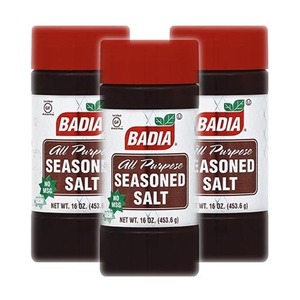 Badia All Purpose Seasoned Salt 3 Pack (453.6g per Bottle)