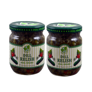 Natures Turn Dill Relish 2 Pack (411g per pack)