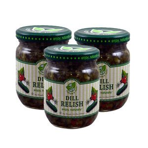 Natures Turn Dill Relish 3 Pack (411g per pack)
