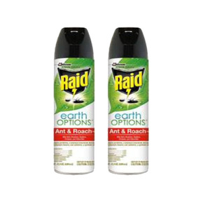 Raid Earth Options Ant and Roach 2 Pack (458.3ml per pack)