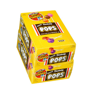 Tootsie Roll Assorted Pops 2 Pack (100's per pack)