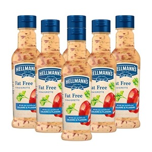 Hellmann's Fat Free Salad Dressing 6 Pack (210ml per Bottle)