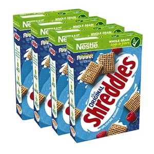 Nestle the Original Shreddies Cereal 4 Pack (700g per Box)