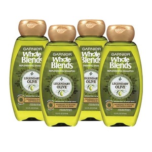 Garnier Whole Blends Replenishing Shampoo 4 Pack (650ml per Bottle)