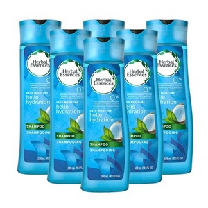 Herbal Essences Hello Hydration Moisturizing Shampoo 6 Pack (300ml per Bottle)