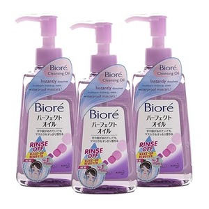 Biore Cleansing Oil 3 Pack (150ml per Bottle)