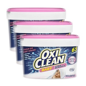 OxiClean Baby Stain Remover 3 Pack (1.36kg per Tub)