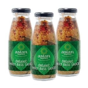 Asian Organics Organic Holy Basil Sauce 3 Pack (200g per Bottle)