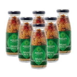 Asian Organics Organic Holy Basil Sauce 6 Pack (200g per Bottle)