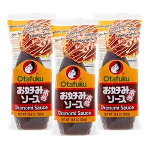 Otafuku Okonomi Sauce 500g 3 Pack (500g per Bottle)