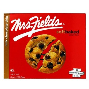 Mrs. Fields Milk Chocolate Chip Cookies 2 Pack (226.8g per Box)