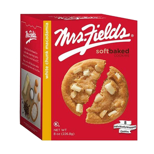 Mrs. Fields White Chunk Macadamia Cookies 226.8g