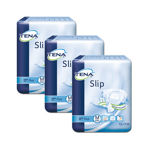 Tena Slip Plus Medium 3 Pack (12's per pack)