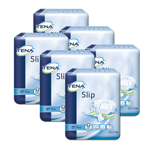 Tena Slip Plus Medium 6 Pack (12's per pack)