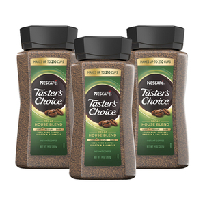Nescafe Taster's Choice House Blend Decaf Instant Coffee 3 Pack (397g per Bottle)