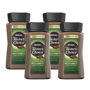 Nescafe Taster's Choice House Blend Decaf Instant Coffee 4 Pack (397g per Bottle)