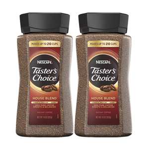 Nescafe Taster's Choice House Blend Instant Coffee 2 Pack (397g per Bottle)