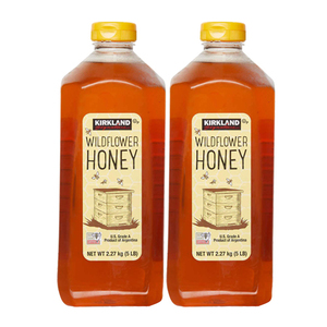Kirkland Signature Wildflower Honey 2 Pack (2.27kg per Bottle)