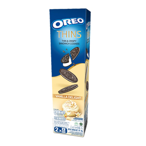 Oreo Thins Vanilla Delight Sandwich Cookies 95g