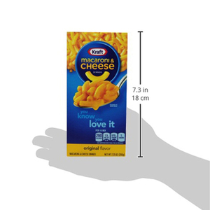 Kraft Original Flavor Macaroni & Cheese Dinner 206g