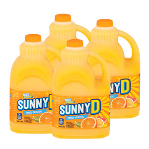 SunnyD Cytrus Punch 100% Vitamin C Tangy Original 4 Pack (3.78L per Gallon)