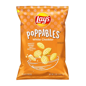 Lay's Poppables White Cheddar Potato Snacks 141.7g