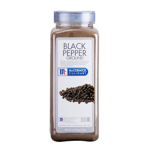 McCormick Culinary Ground Black Pepper 530g