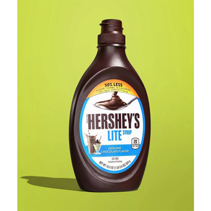 Hershey's Lite Chocolate Syrup 2 Pack (524g per Bottle)