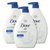 Dove Deep Moisture Nourishing Body Wash 3 Pack (1L per bottle)