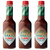 Tabasco Chipotte Pepper Sauce 3 Pack (60ml per Bottle)