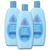Johnson & Johnson No More Tangles Shampoo & Conditioner 3 Pack (532ml per bottle)
