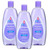 Johnson & Johnson Calming Lavender Baby Shampoo 3 Pack (591ml per bottle)