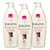 Jergens Hydrating Coconut Lotion 3 Pack (650ml per bottle)