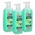 Alberto VO5 Herbal Escapes Kiwi Lime Squeeze Clarifying Shampoo 3 Pack (784ml per bottle)