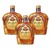 Crown Royal Deluxe Whisky 3 Pack (750ml per Bottle)