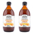 Barnes Naturals Apple Cider Vinegar with Honey 2 Pack (500ml per Pack)