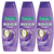 Palmolive Natural Silky Straight Shampoo 3 Pack (400ml per pack)